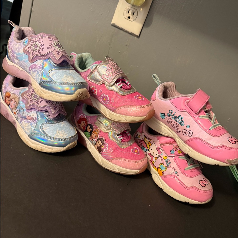 Disney Kids Sneakers - Pink and Blue